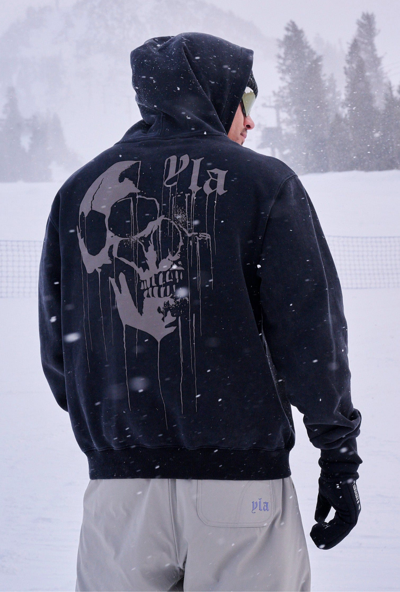 Drippy Skull Hoodie